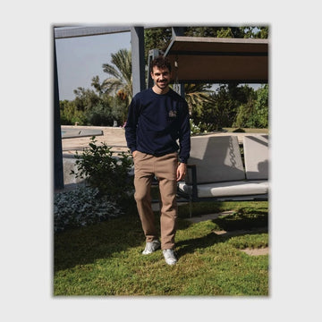 ترينج تيشيرت كم طويل وبنطلون رجالي سمر ميلتون ليكرا الوان متعددة شتوي من فورما - 26125